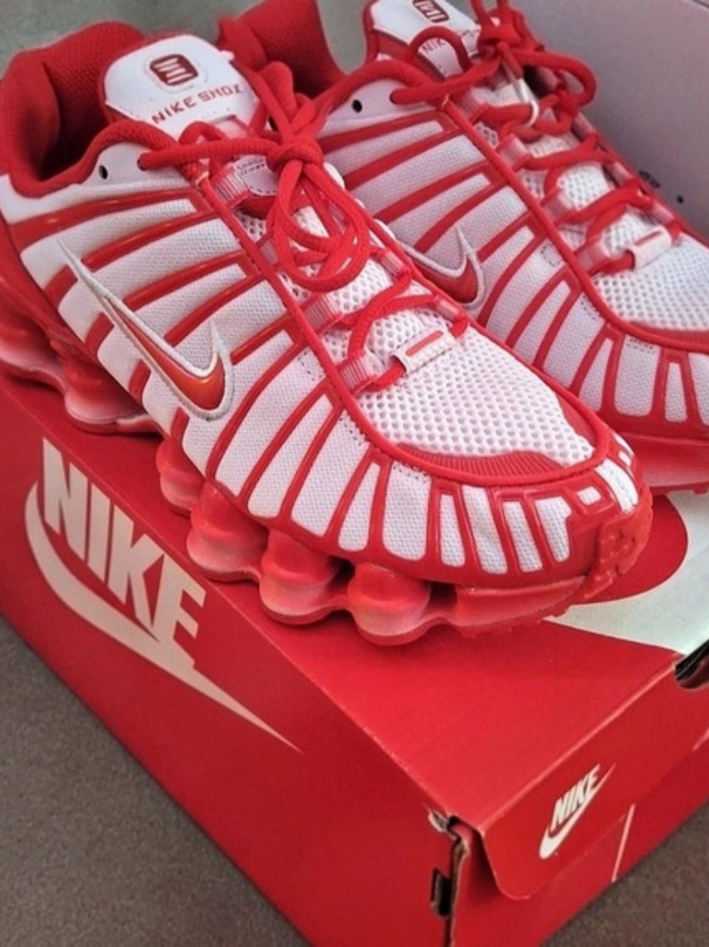 Nike Shox TL Pink Foam Habanero Red (GS) Pink Foam Habanero Red Sneakers Girls